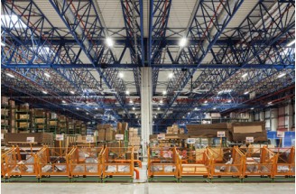 EAE lighting solutions warehouse